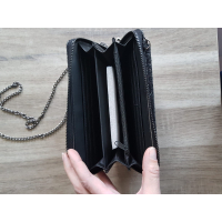 Avond tasje paillette zwart